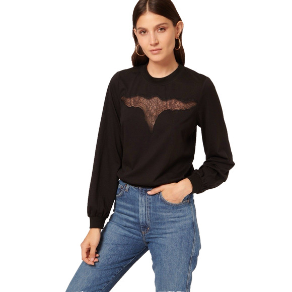 Cami Nyc Adalynn Jersey Top Black Size S - Picture 3 of 9